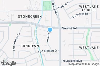 Map image of the property - 19907 Gatling Ct