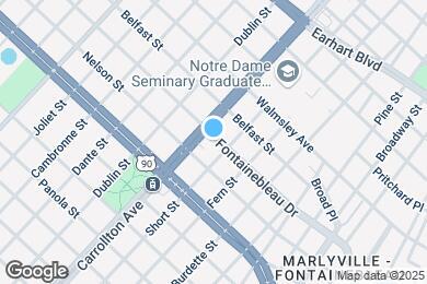 Map image of the property - 4 Fontainebleau Dr