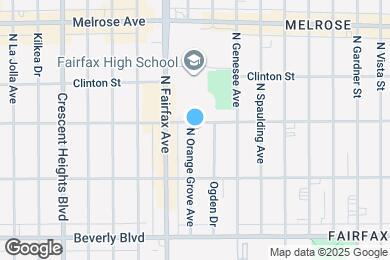 Map image of the property - 458 1/2 N Orange Grove Ave