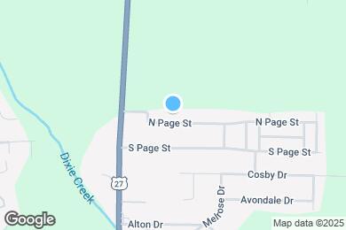 Map image of the property - 121 N Page St