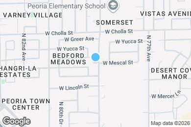Map image of the property - 11102 N 79th Ave