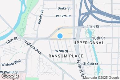 Map image of the property - 615 W 10th St