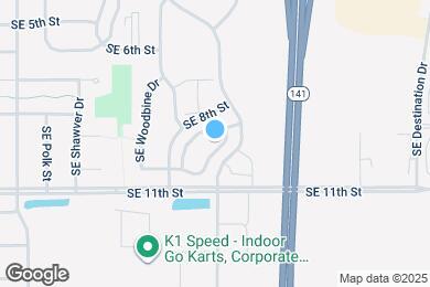 Map image of the property - 804 SE 10th Ln