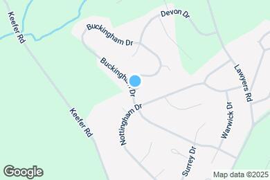 Map image of the property - 105 Buckingham Dr