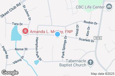 Map image of the property - 1136 Scarlett Dr