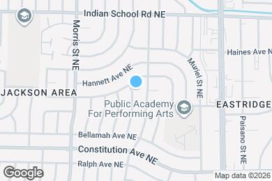 Map image of the property - 1524 Martha St NE