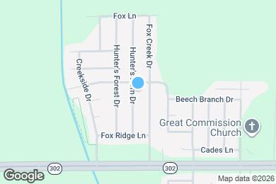 Map image of the property - 7228 Hunter's Horn Dr