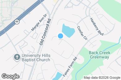 Map image of the property - 10105 Baxter Caldwell Dr