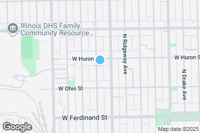 Map image of the property - 645 N Avers Ave