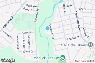 Map image of the property - 305 Rhode Island Ave