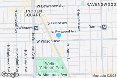 Map image of the property - 2232 W Wilson Ave