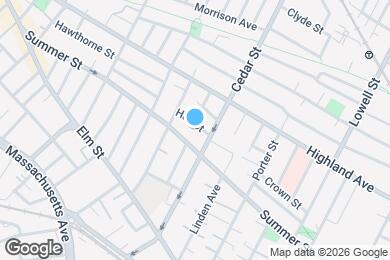 Map image of the property - 12 Hill St