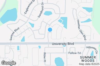 Map image of the property - 10524 Cherry Oak Cir