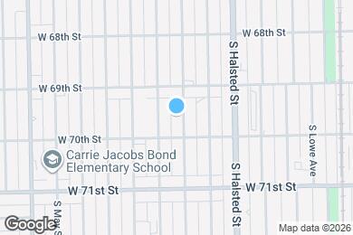 Map image of the property - 6936 S Peoria St
