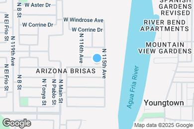 Map image of the property - 11514 W Larkspur Rd