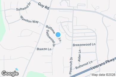 Map image of the property - 3032 Buttonwood Ln