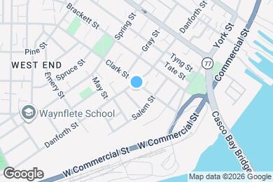 Map image of the property - 3 Danforth Pl