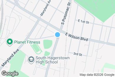 Map image of the property - 1013 S Potomac St