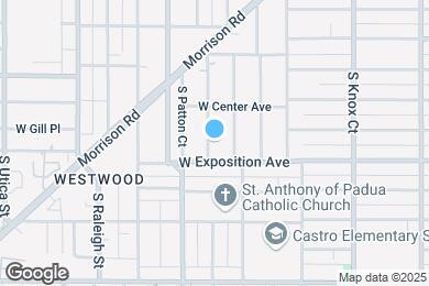 Map image of the property - 664 S Osceola St