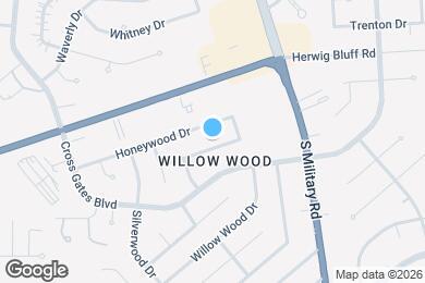Map image of the property - 119 Larchwood Dr