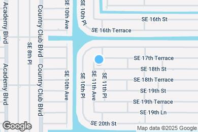 Map image of the property - 1107 SE 18th St
