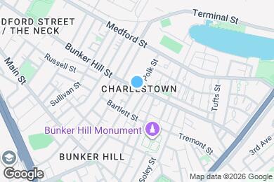 Map image of the property - 184 Bunker Hill St