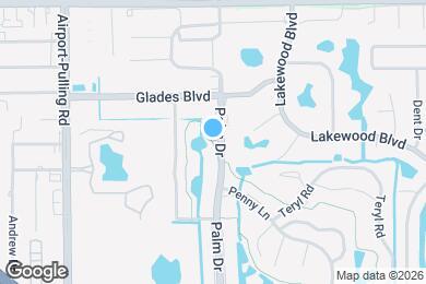 Map image of the property - 372 Palm Dr