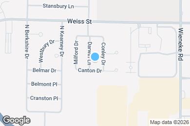 Map image of the property - 2312 Darwin Ln