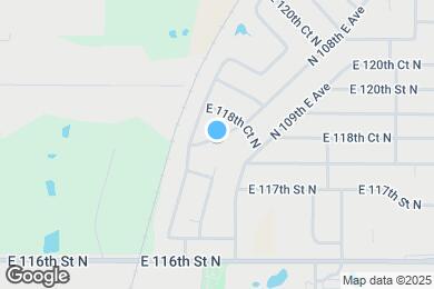 Map image of the property - 11825 N 107th East Pl