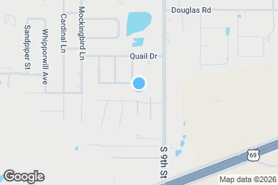 Map image of the property - 821 Hardy Springs Cir