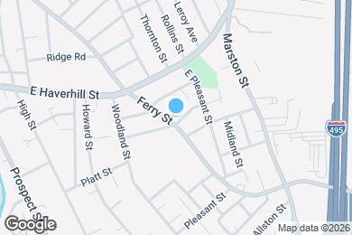 Map image of the property - 87 Ferry St