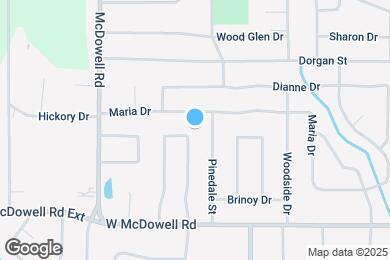 Map image of the property - 252 McDowell Park Cir