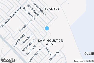 Map image of the property - 2824 Bent Brook Dr