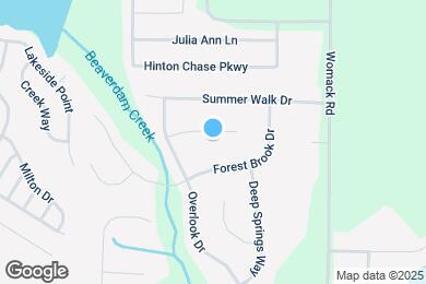 Map image of the property - 60 Summer Walk Ct