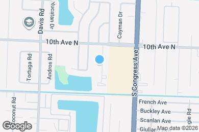 Map image of the property - Brandon Palm Springs