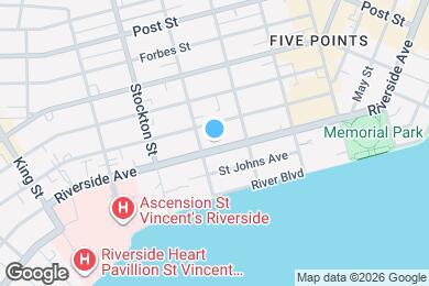 Map image of the property - 2247 Riverside Ave