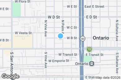Map image of the property - 307 W B St