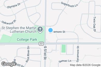 Map image of the property - College Square Apartments