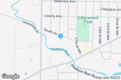 Map image of the property - CedarBrook Apartments