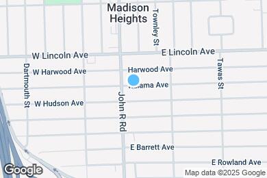 Map image of the property - 36 E Kalama Ave