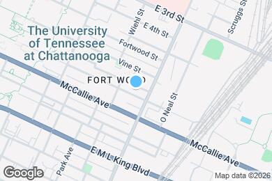 Map image of the property - 911 Oak St