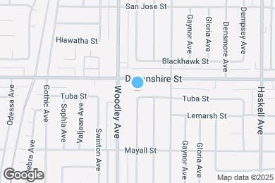 Map image of the property - 16127 Tuba St