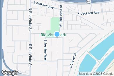 Map image of the property - 714 S Barbara St