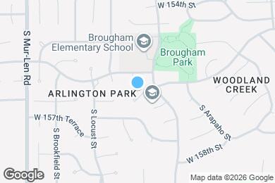 Map image of the property - 16252 W 156th Terrace