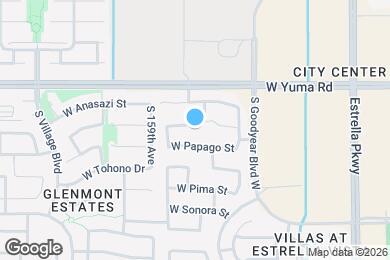 Map image of the property - 15827 W Yavapai St