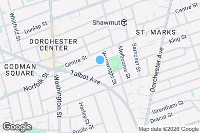 Map image of the property - Room in Shared 4 bed/1 bath home in Dorchester Center