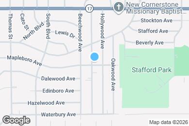 Map image of the property - 5437 Elmwood Ave
