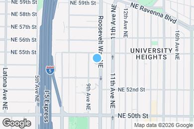 Map image of the property - 5325 Roosevelt Way NE