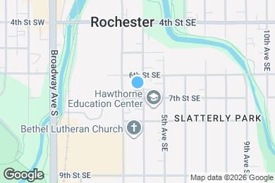 Map image of the property - 619 4th Ave SE