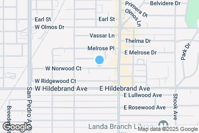 Map image of the property - 117 E Norwood Ct